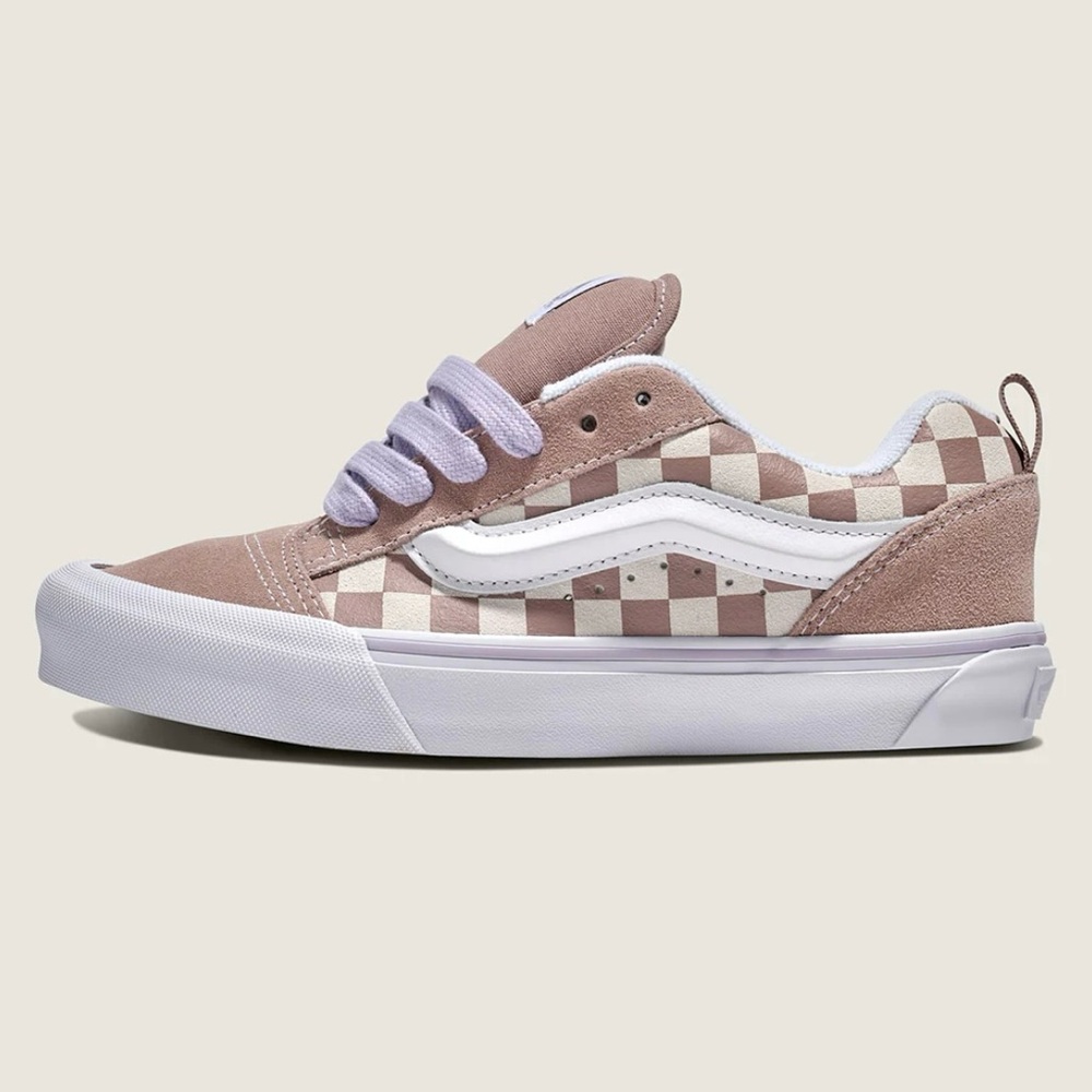 Vans Knu Skool Checkerboard Ethereal Women Size 10.0 US - Picture 2 of 11